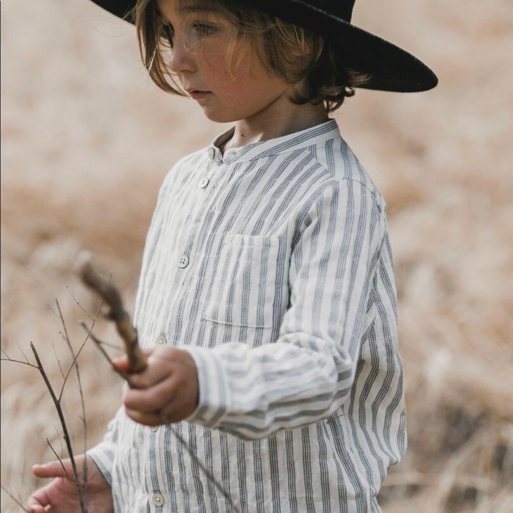 Rylee And Cru Striped Button Down